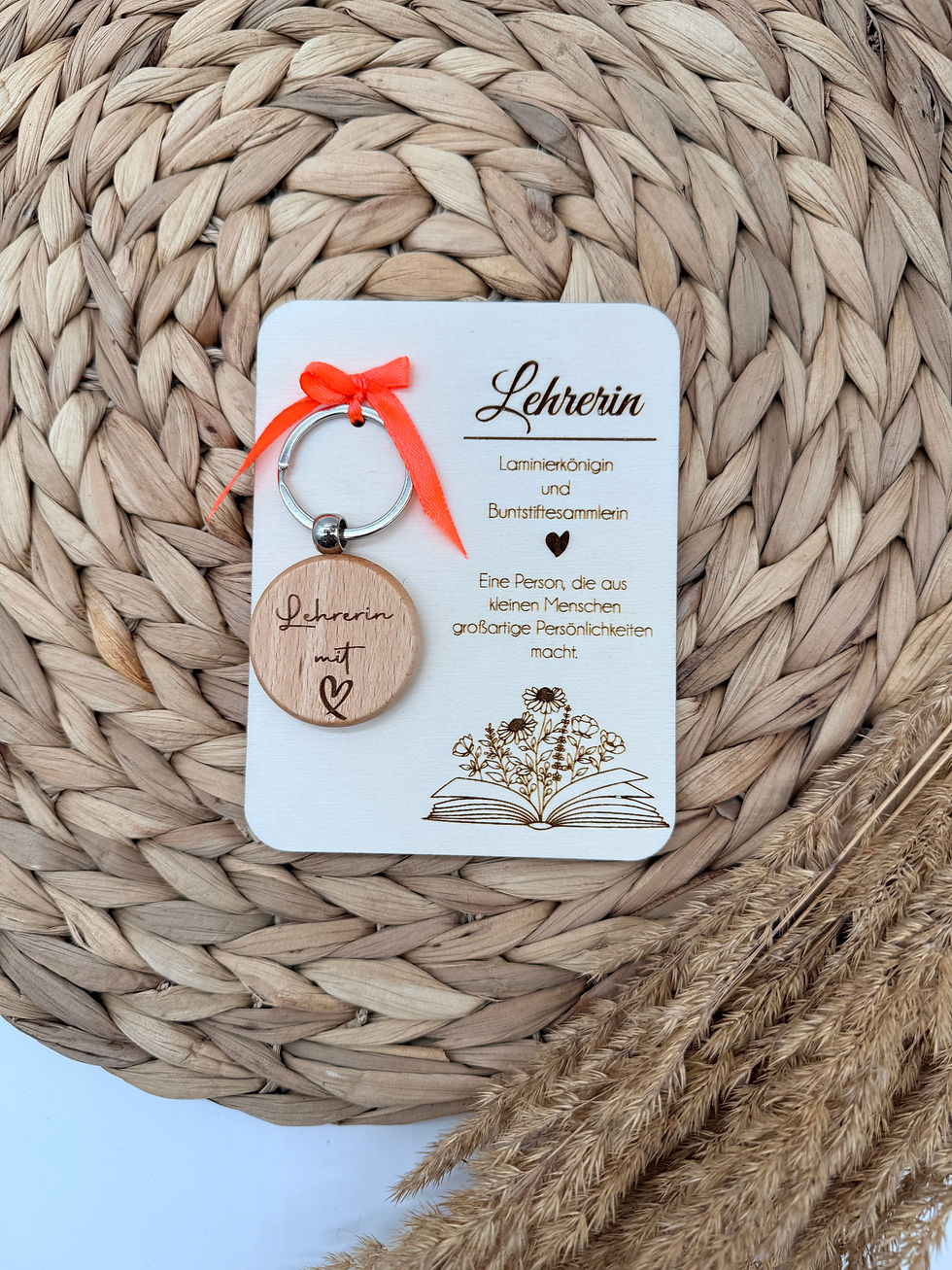 Miniaturbild: Geschenkskarte mit Schlüsselanhänger