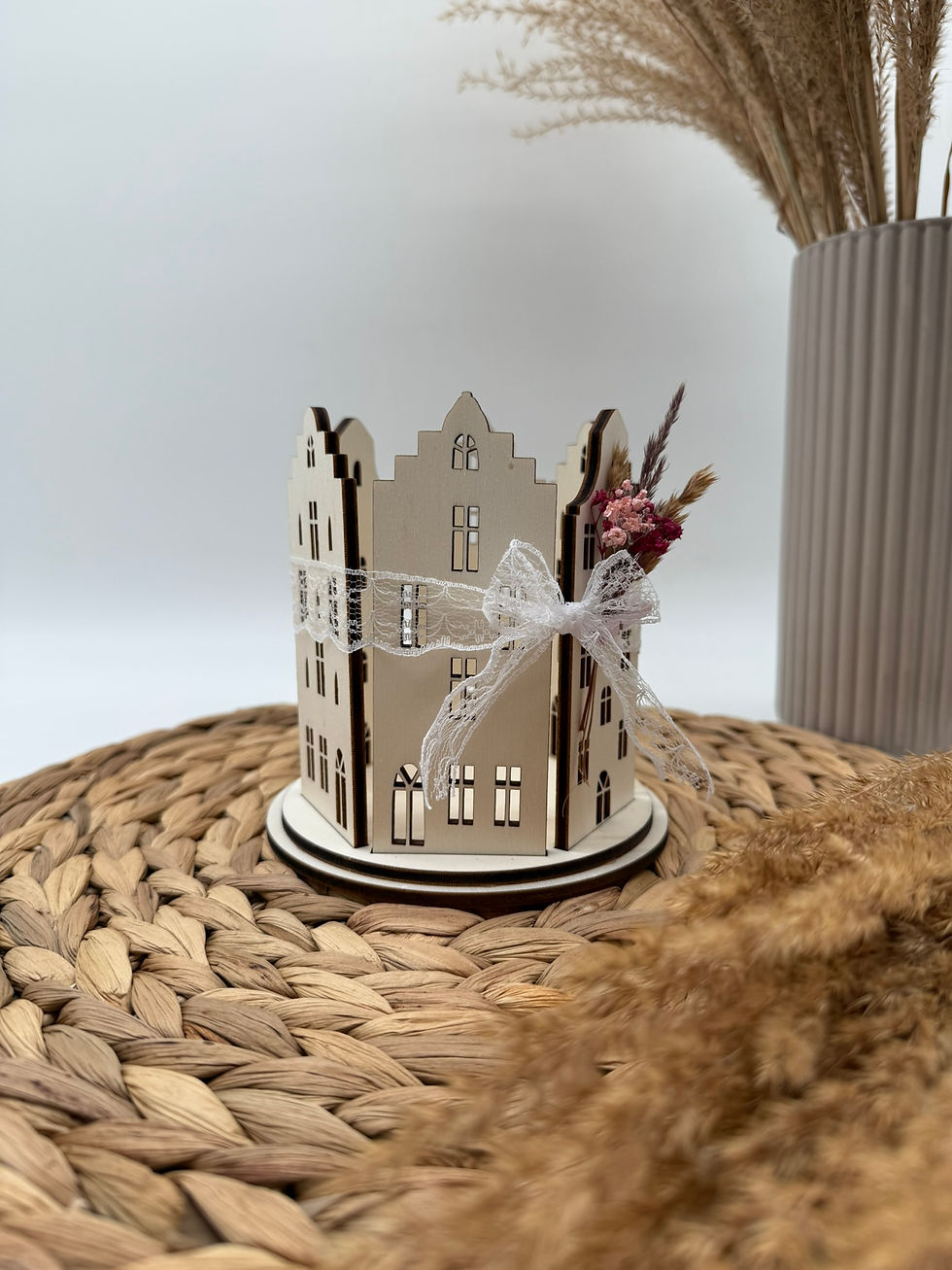 Miniaturbild: LED Teelichthalter Stadthäuser