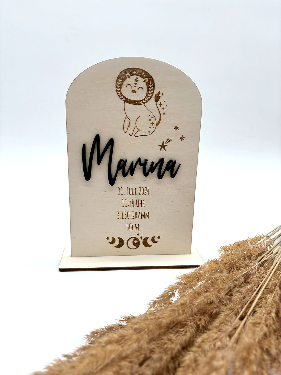 Miniaturbild: Geburtsaufsteller mit Sternzeichen