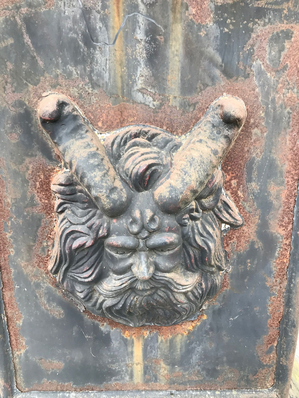 Thumbnail: Pre-Owned Cast Iron Urns