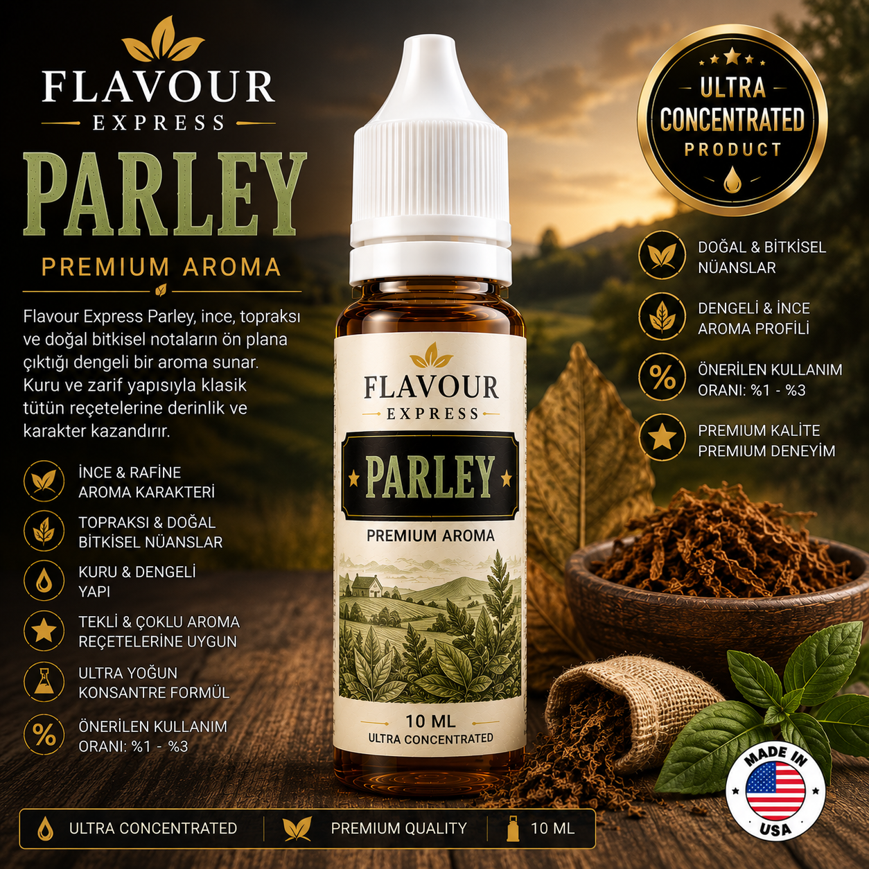 Flavour Express Parley Aroma – Ultra Concentrated