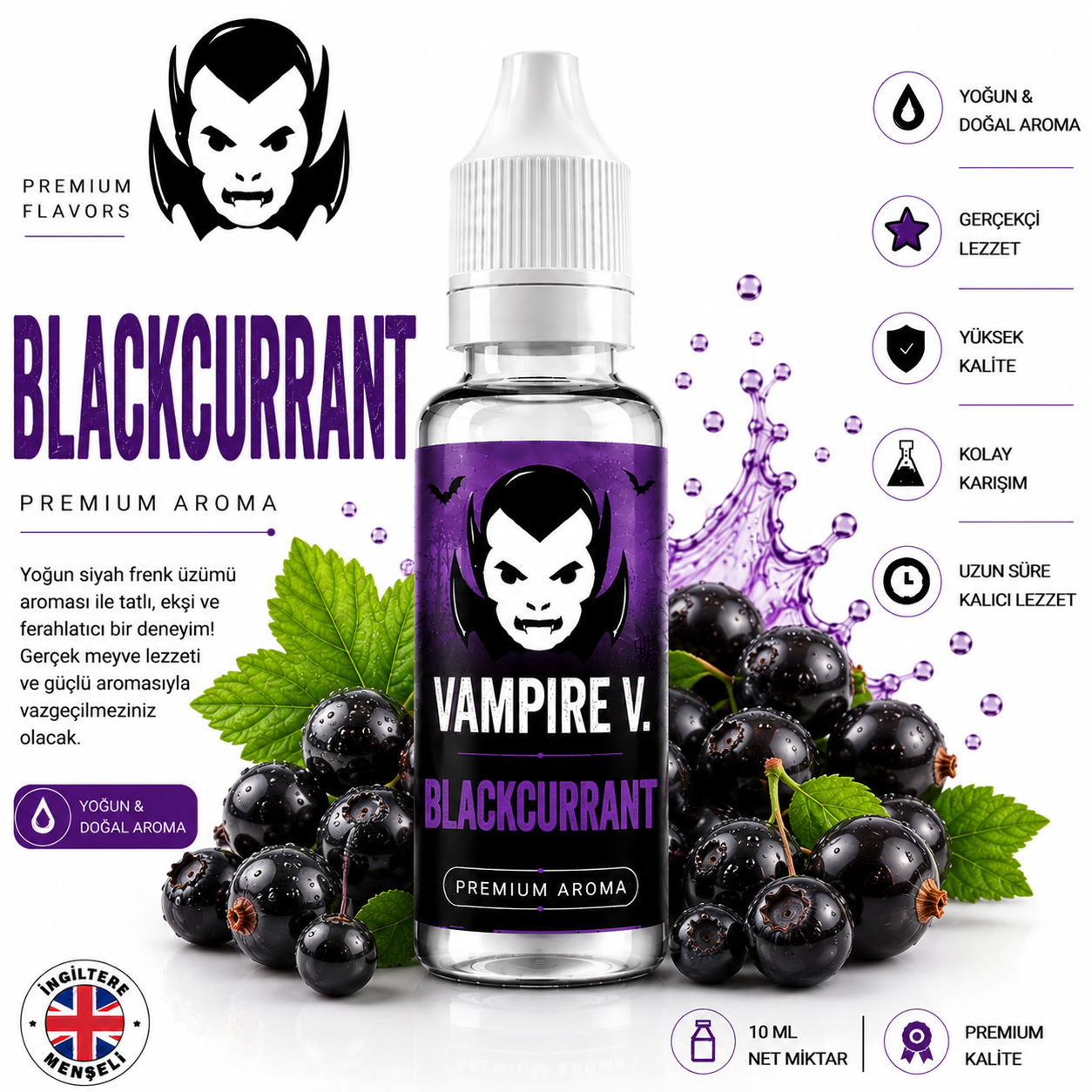 Vampire V. Blackcurrant Aroma