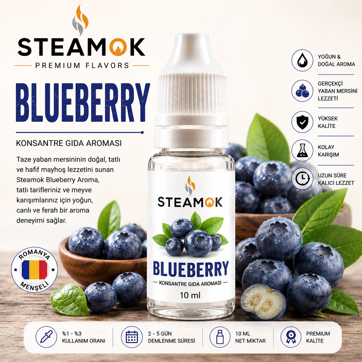 Steamok Blueberry Aroma