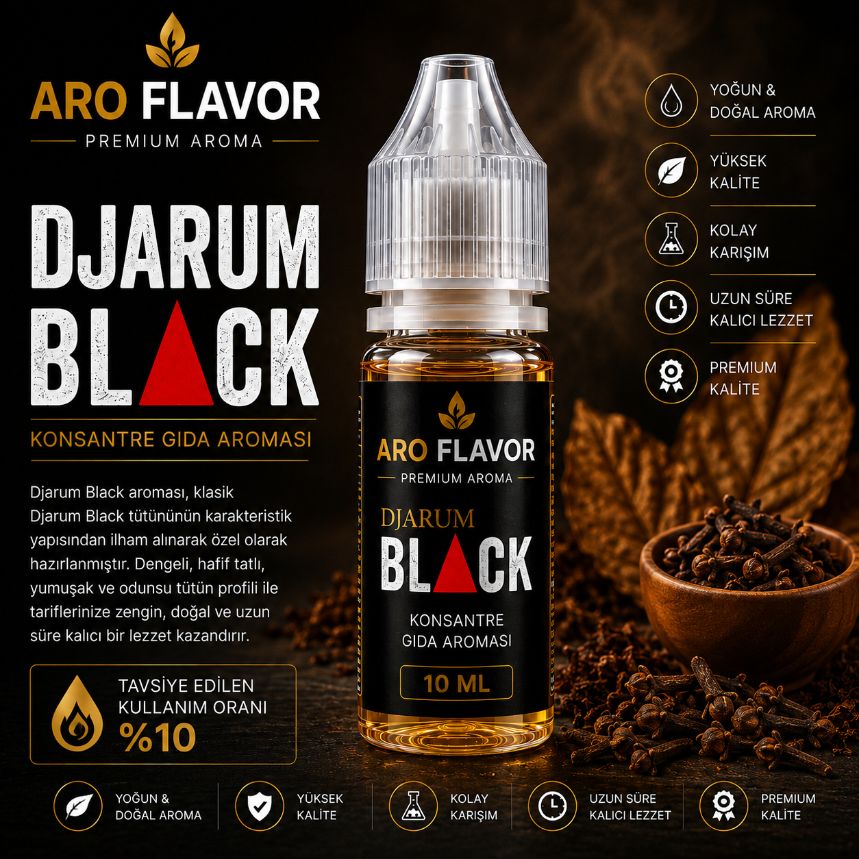 Aro Flavor D-jarum Black Aroma