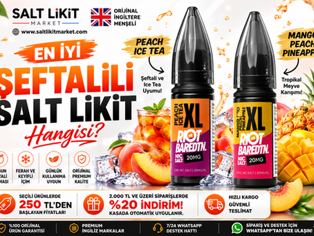En İyi Şeftalili Salt Likit