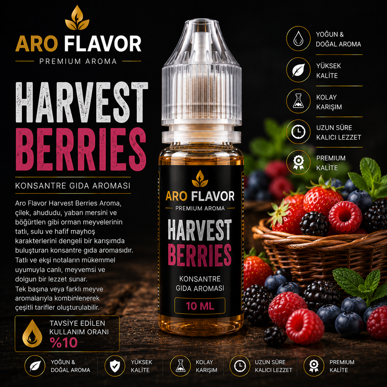 Aro Flavor Harvest Berries Aroma