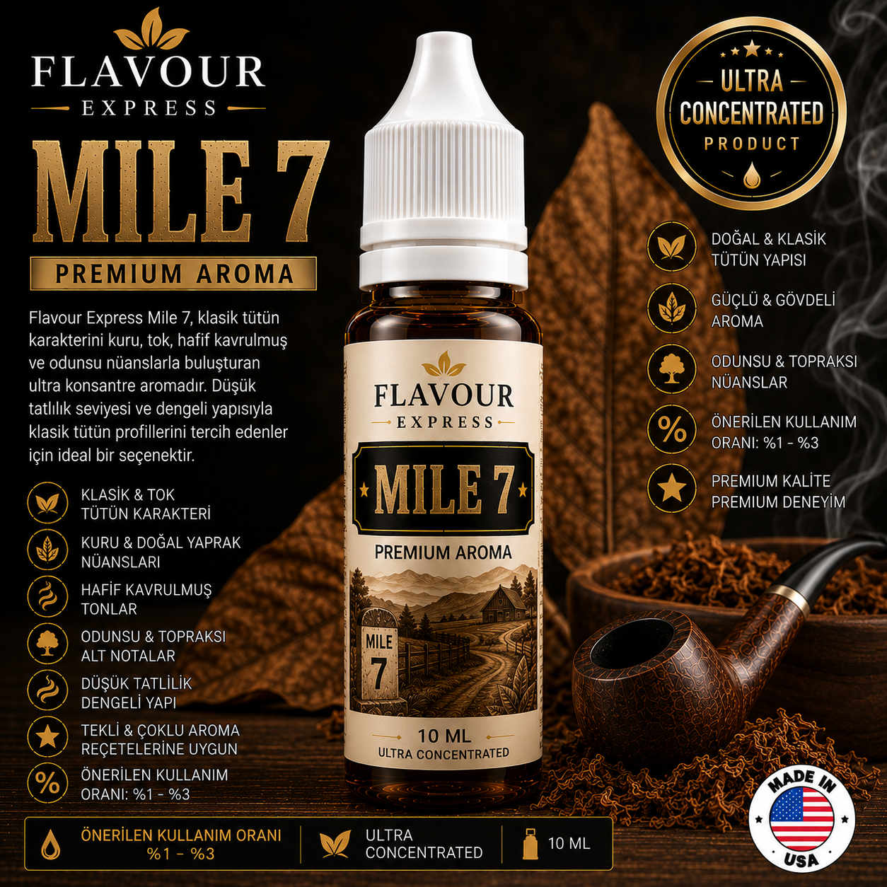 Flavour Express Mile 7 Aroma – Ultra Concentrated
