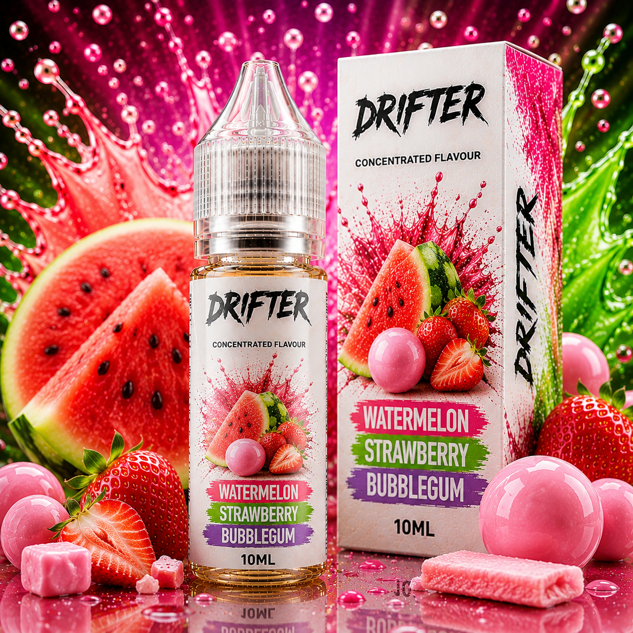 Drifter Watermelon Strawberry Bubblegum Aroma