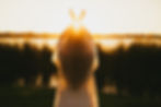 Woman watching sunset in St Petersburg, FL Dragonfly Soul