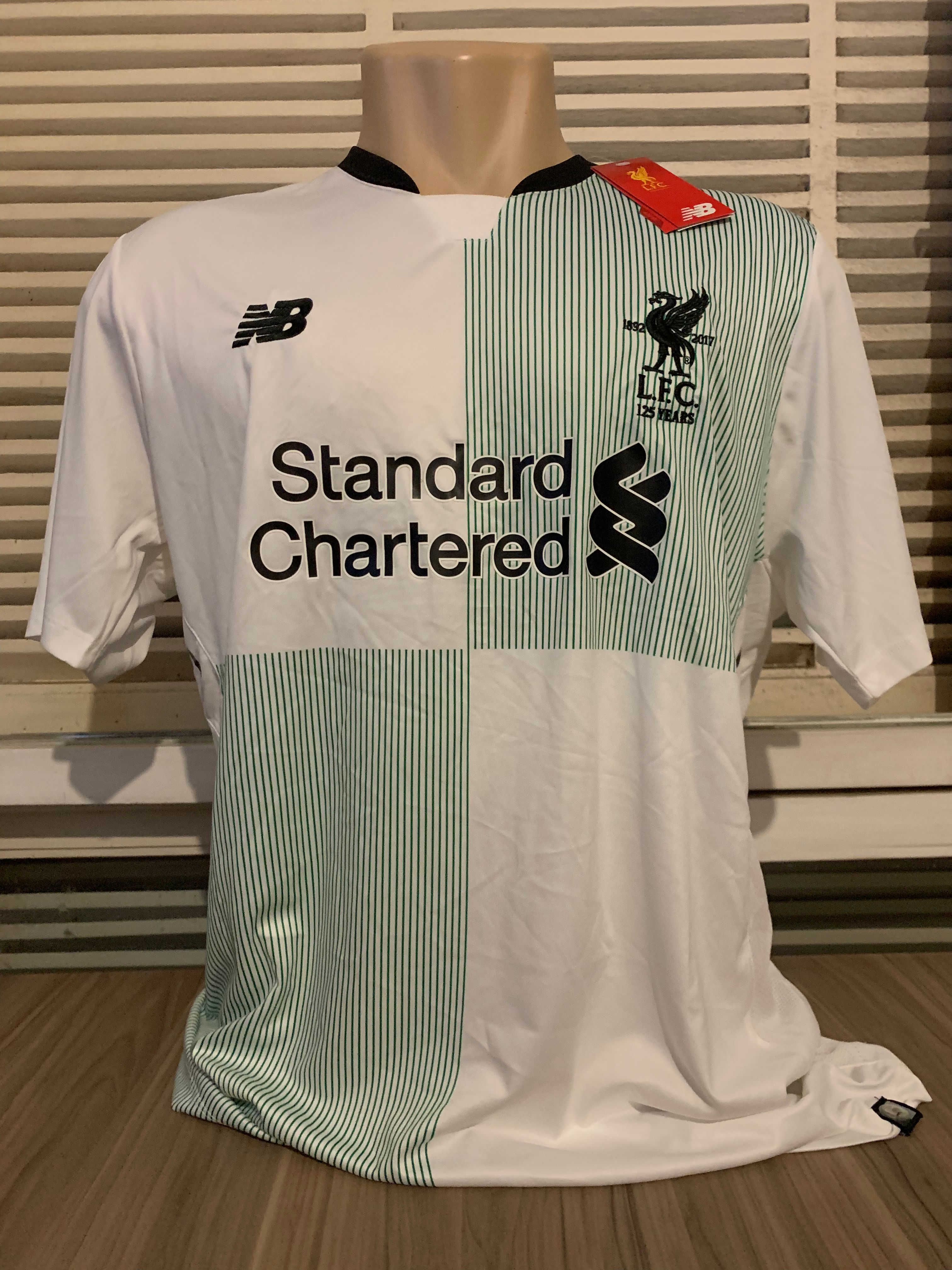 Camisa 2 do Liverpool - Temporada 2017/2018 - Tam. GG