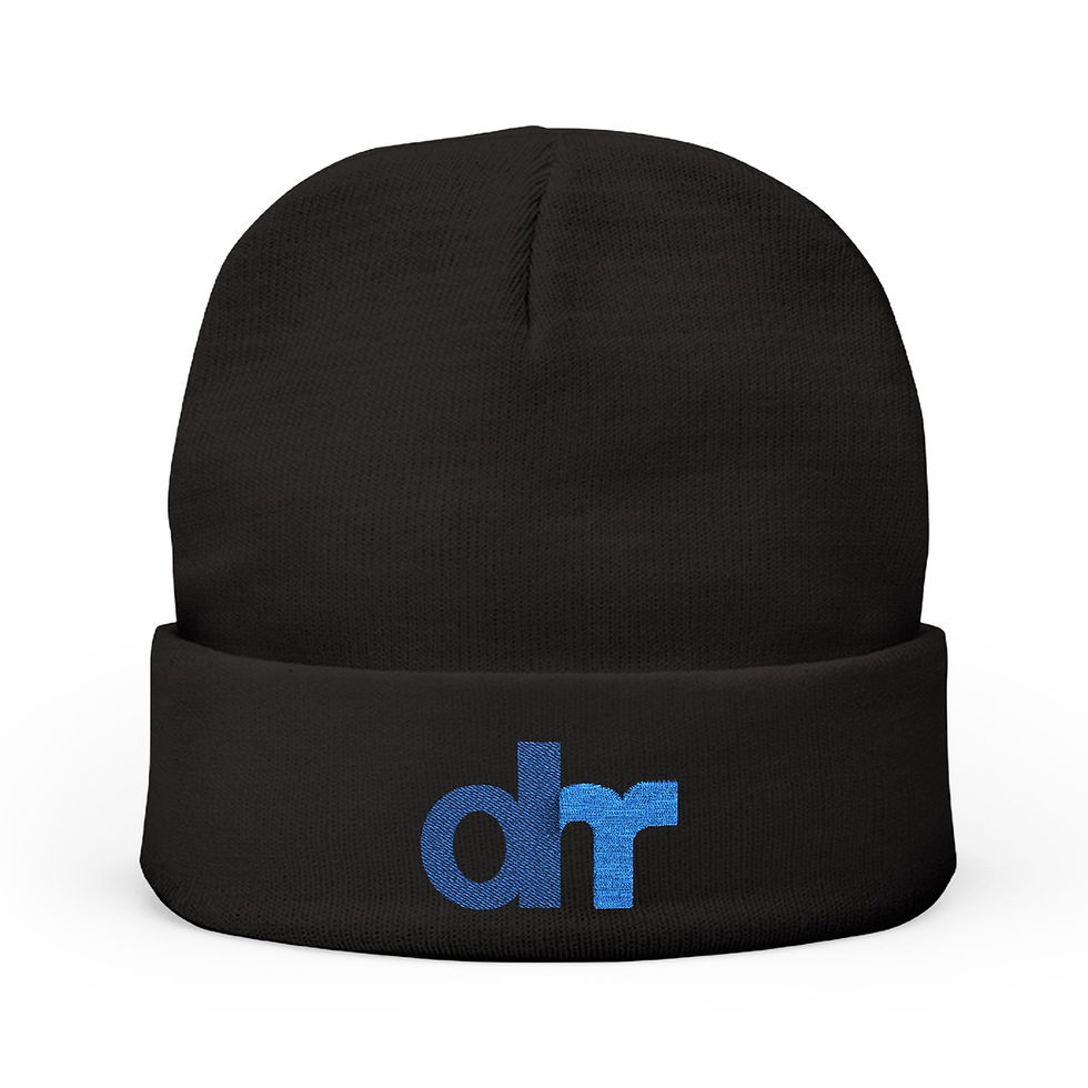 Thumbnail: Knit Beanie (Embroidery)