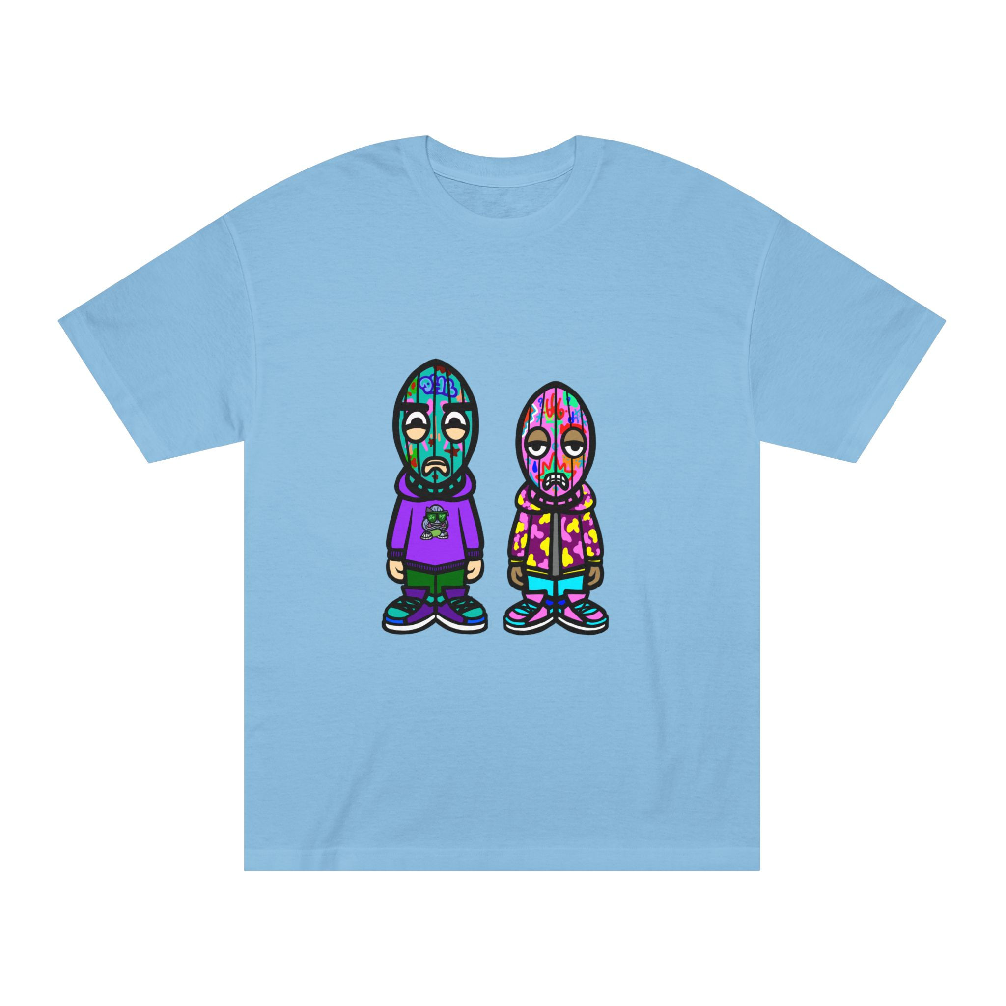 Vibrant Graphic Unisex Classic Tee - Fun Character Design