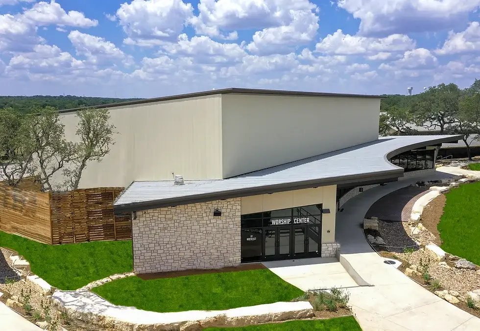 Church Metal Building in Garden Ridge, TX Square Feet: 19,174