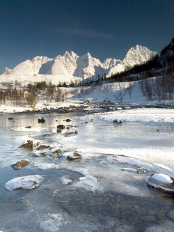 Lyngan Alps, Norway