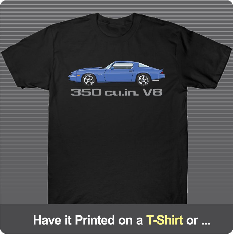 Thumbnail: 1978 78 Chevrolet Camaro Chevy Z28 Art for T-Shirt Hoodie Mug Sticker Phone Case