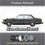 Thumbnail: 1981-84 Toyota X60 Cressida Mark II Grande Sedan Art for T-Shirt Mug Hat Sticker