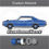 Thumbnail: 76-1979 Nissan Cedric 2800 Datsun 280C 4 door Hardtop GL Art for T-Shirt Sticker