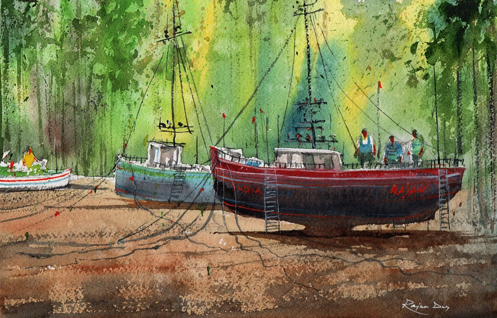 Thumbnail: Boat Series Special_08 - 11 x 7.5 Inch