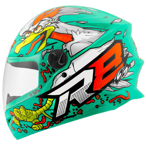 Capacete R8 Rocket Chicken | protork