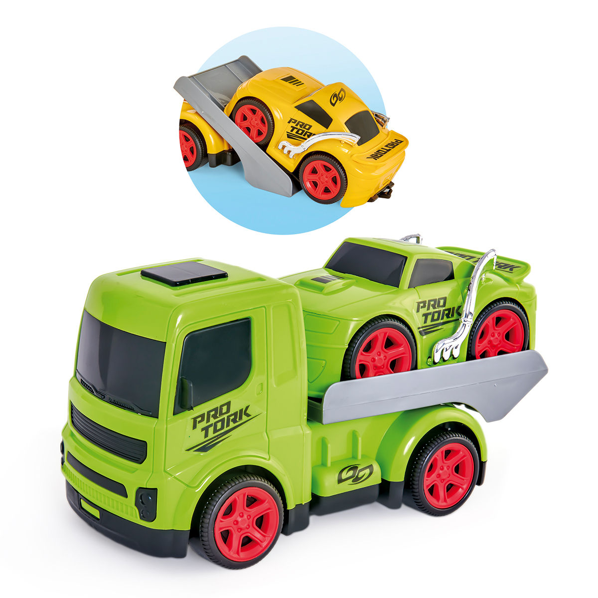 Brinquedo Caminhão Plataforma Pro Tork Team