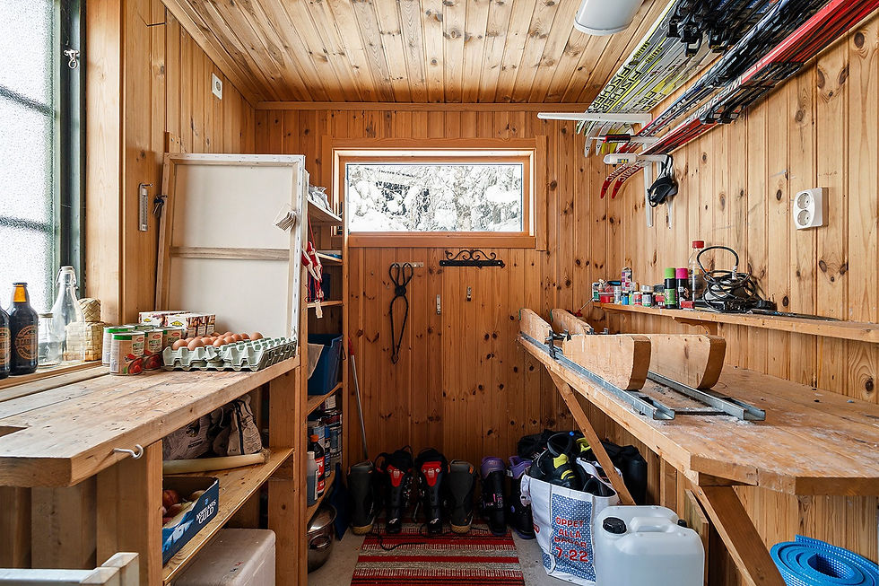 werkplaats voor ski's