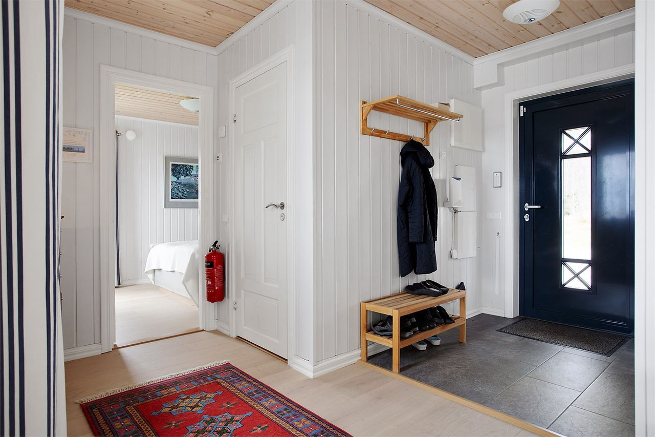 Ingang huis in Zweden