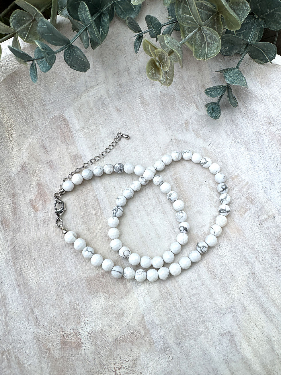 Thumbnail: Calm Stone Howlite Necklace