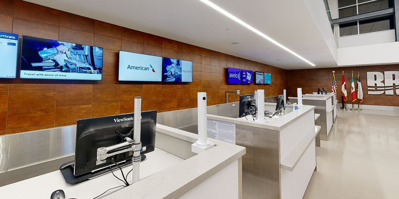 Financial consultation monitored with March Networks camera housing.