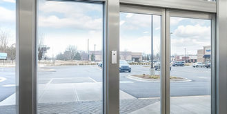 camera housing on the sliding door