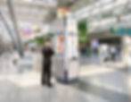 Parabit Pylon indoor in an airport
