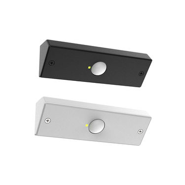 مفاتيح استشعار الحركة Pararex المثبتة على السقف والعارضة الخلفية باللونين الأسود والفضي لتنشيط الباب تلقائيًا