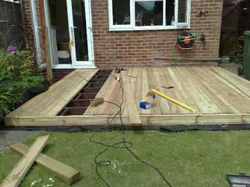 Upgraded Old Decking Platform