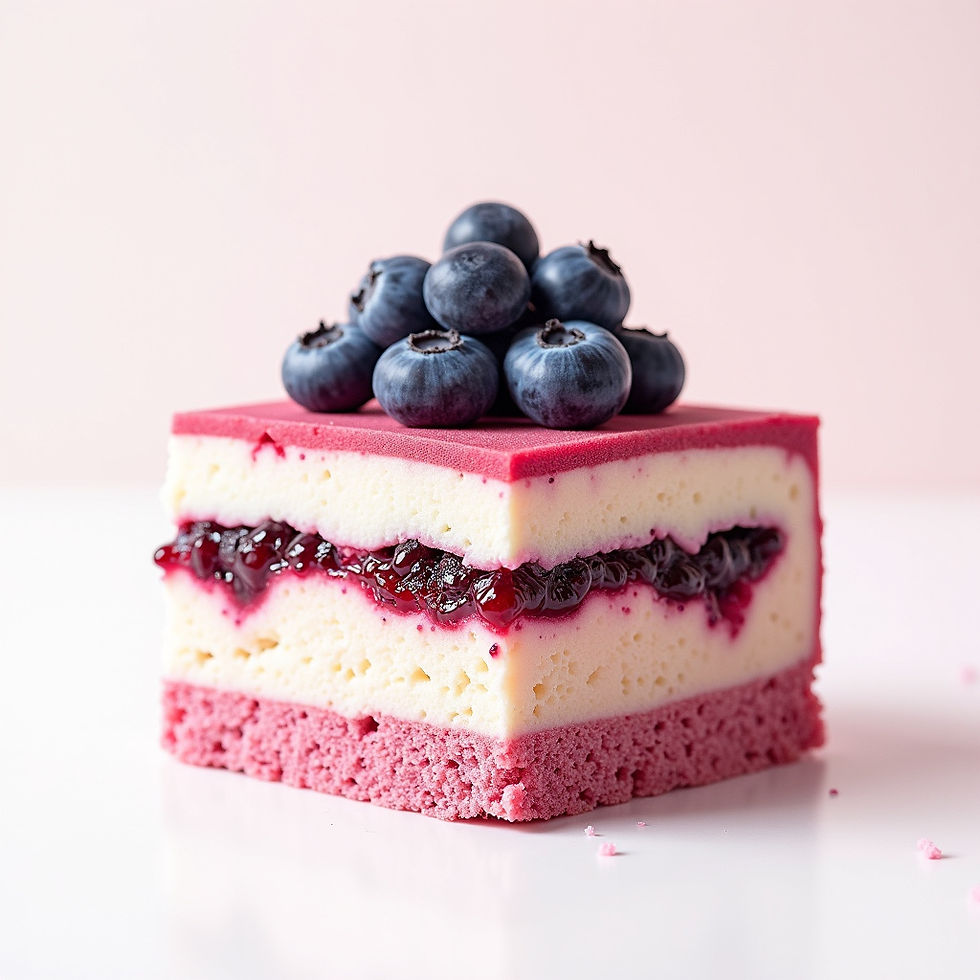 Velvet Berry Sponge
