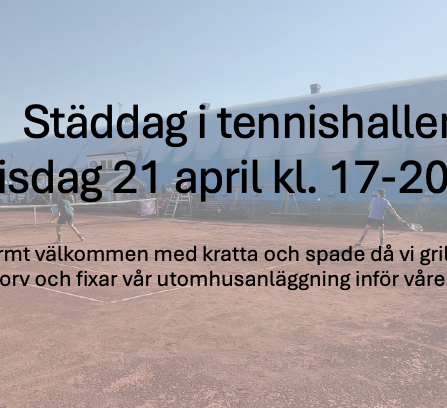 Kallelse till städdag och fix!