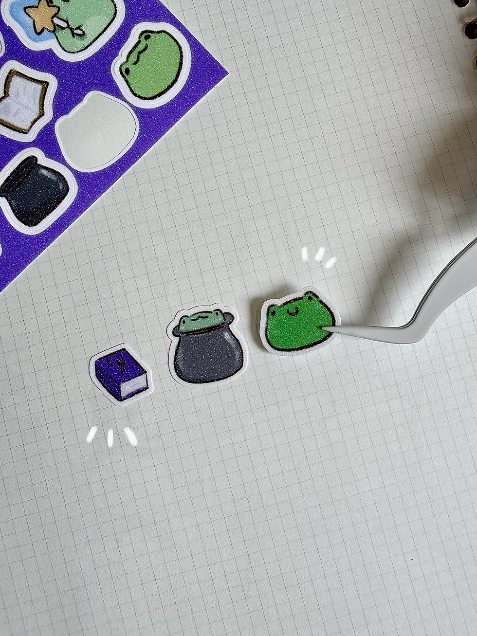 Thumbnail: Magical Frogs Sticker Sheet