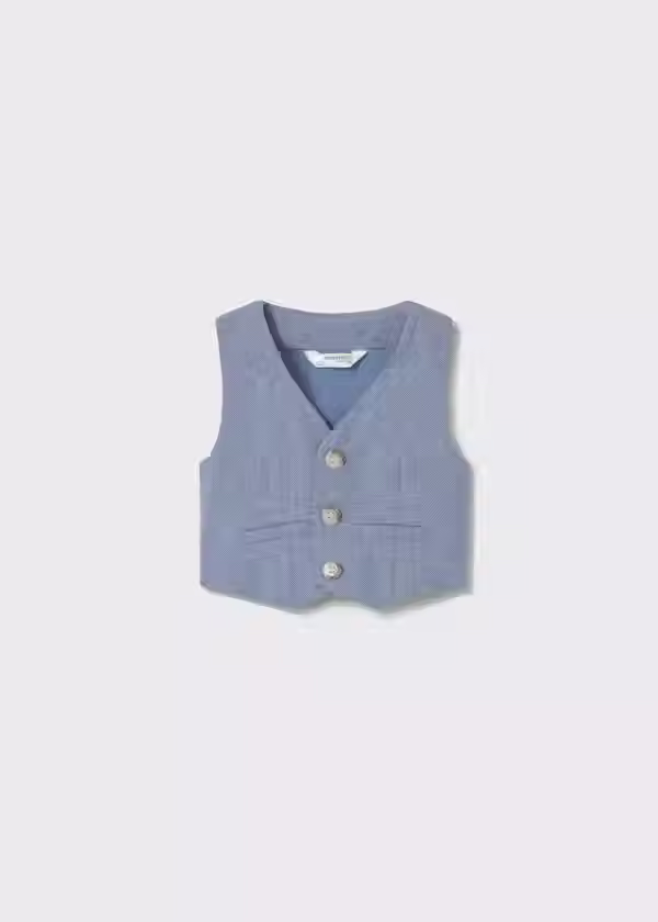 MAYORAL Gilet elegante lino 1394 MAYORAL