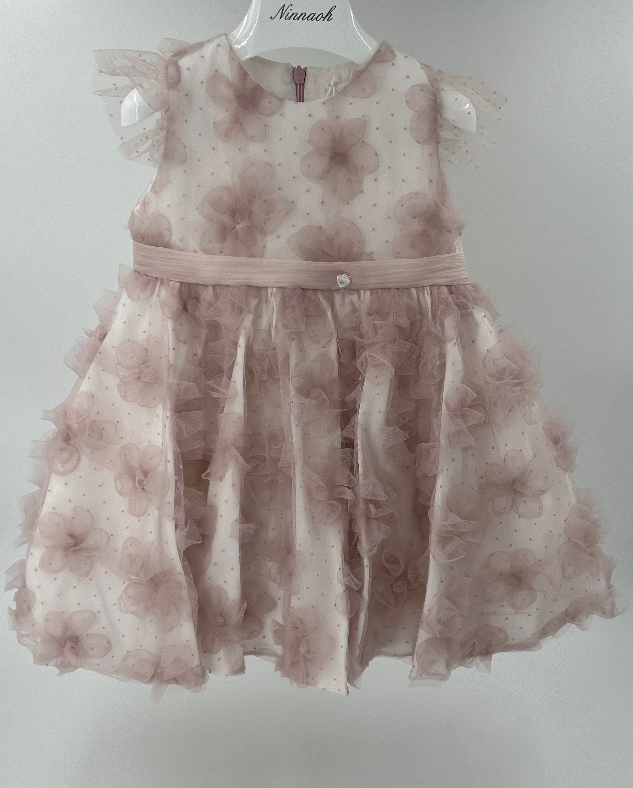NINNAOH Vestito cerimonia bimba E25AB26