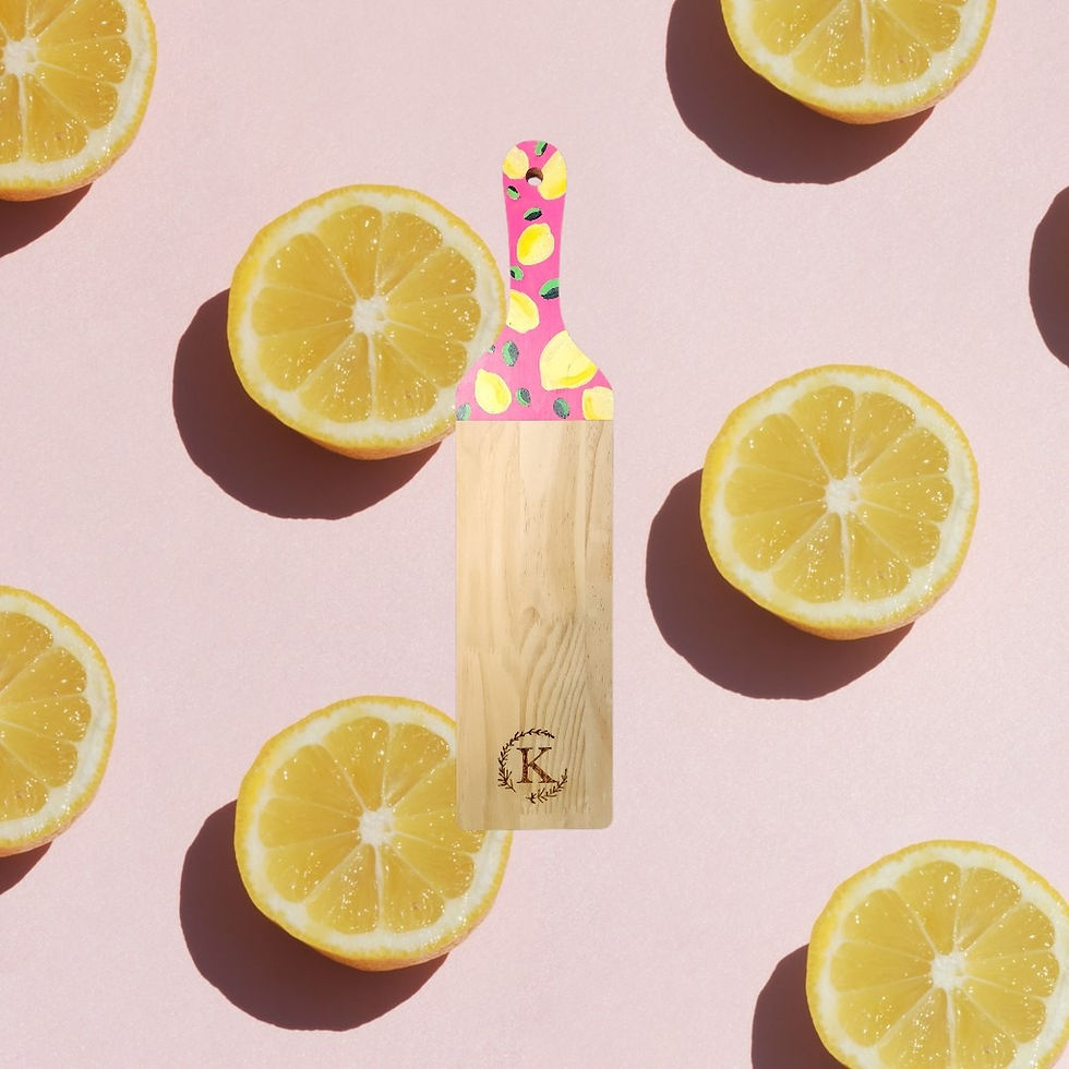 Paint and wood Burn a Charcuterie Board