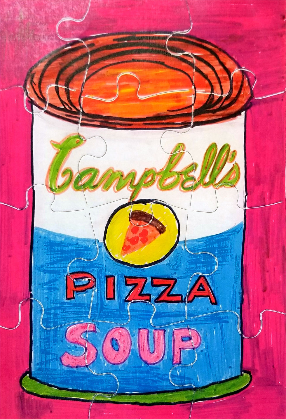 Kreative Kids: Pop Art Soup Can Puzzle