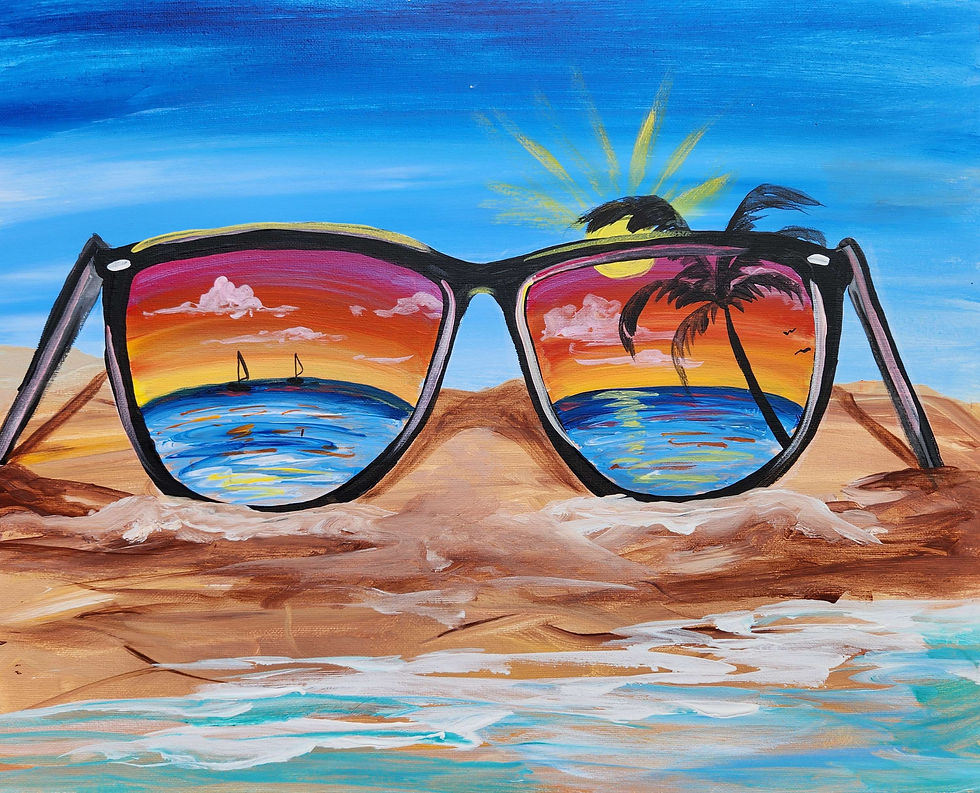 Beach Reflection