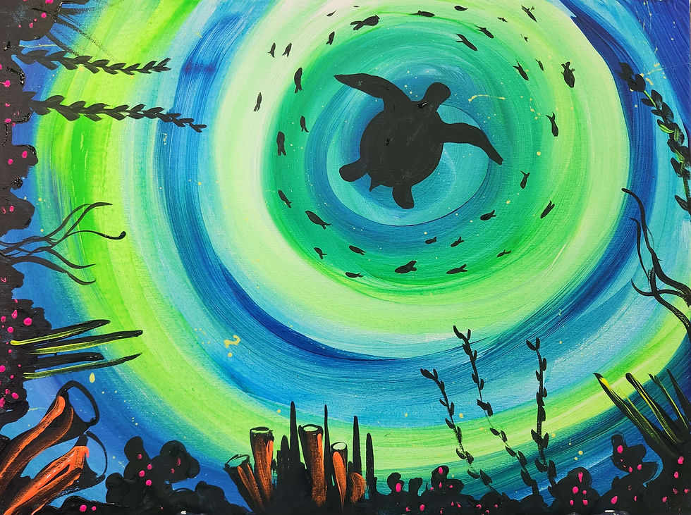 Kreative Kids: Neon Turtle 