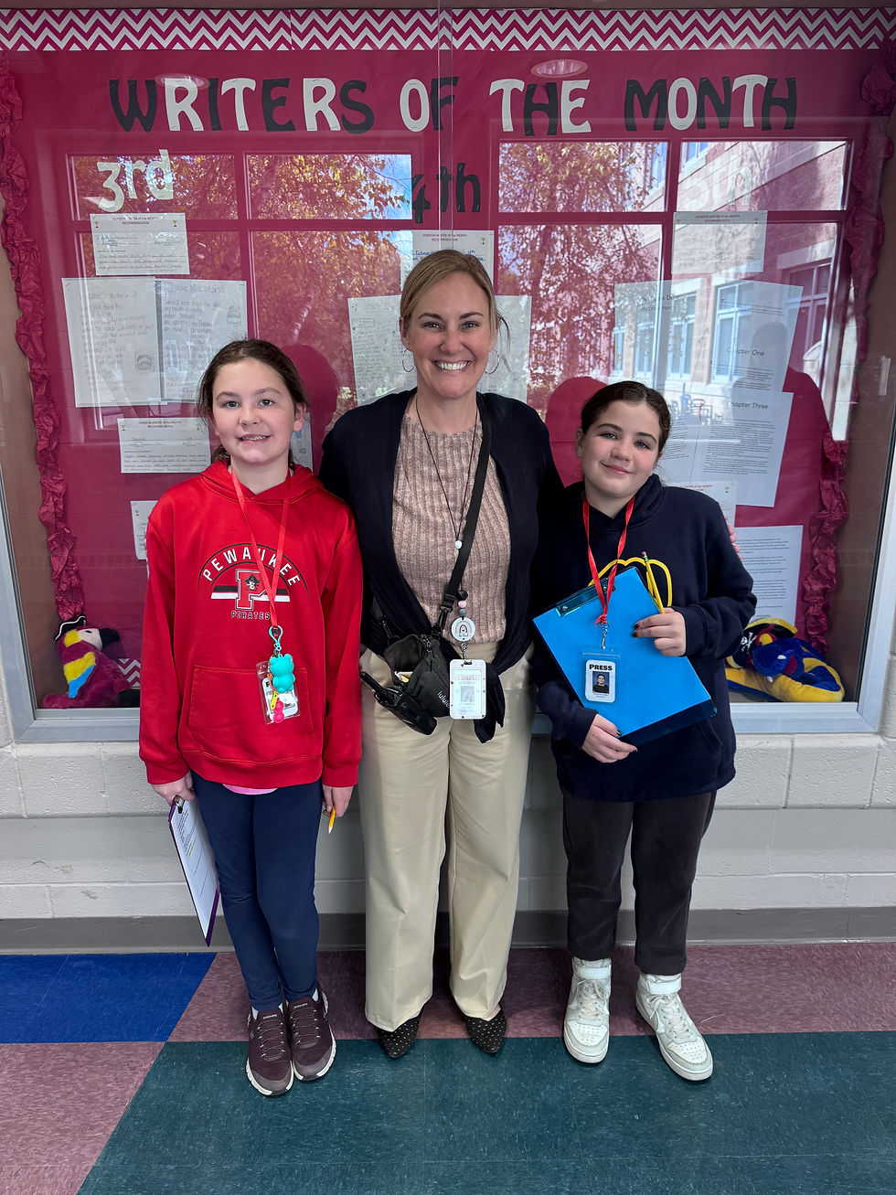 New Year, New Writers of the Month at Horizon School