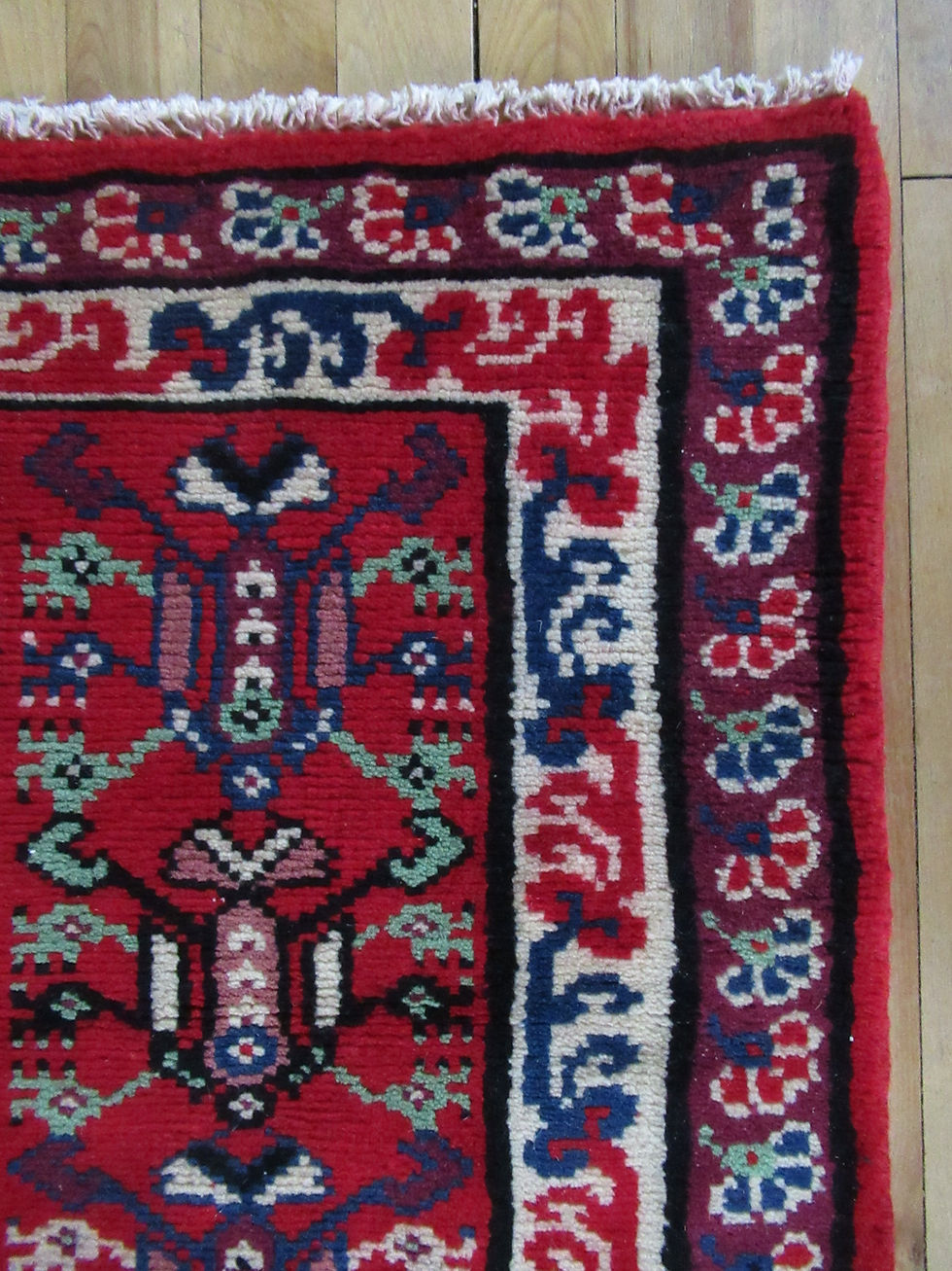 Thumbnail: 3 x 4 Hand Knotted Irani Caucasian Rug