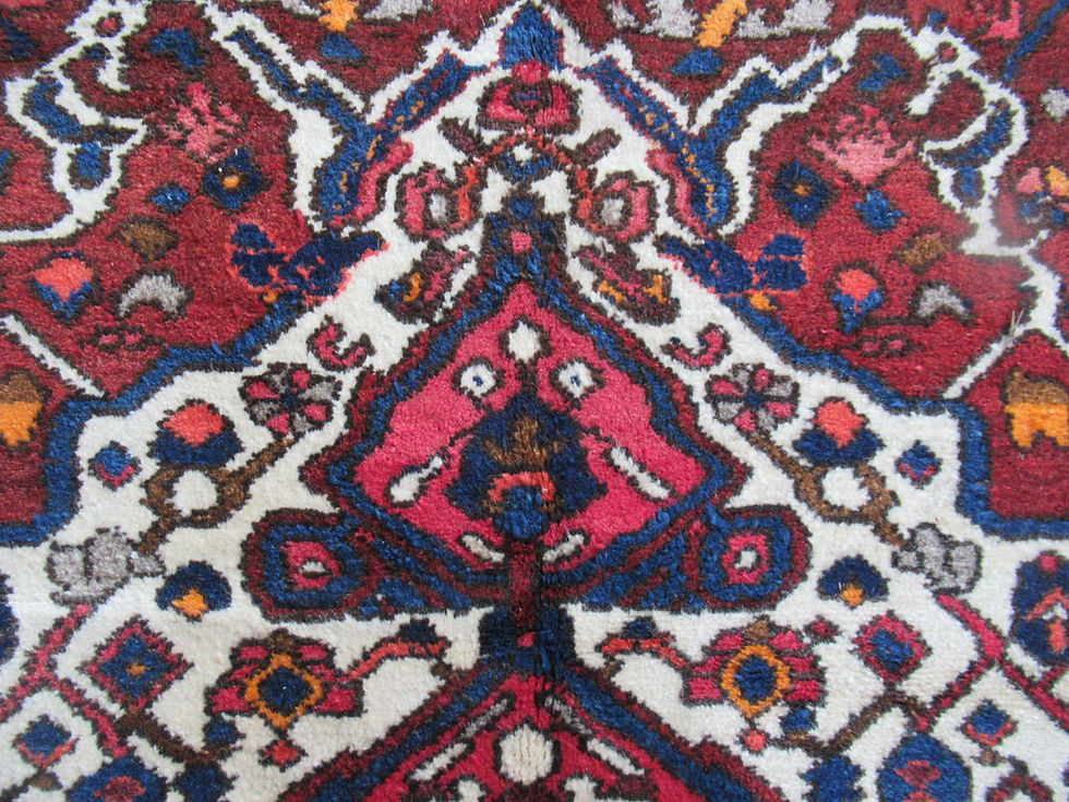 Thumbnail: 5.5  x 10.5 Hand Tied Persian Bakhtiar Rug