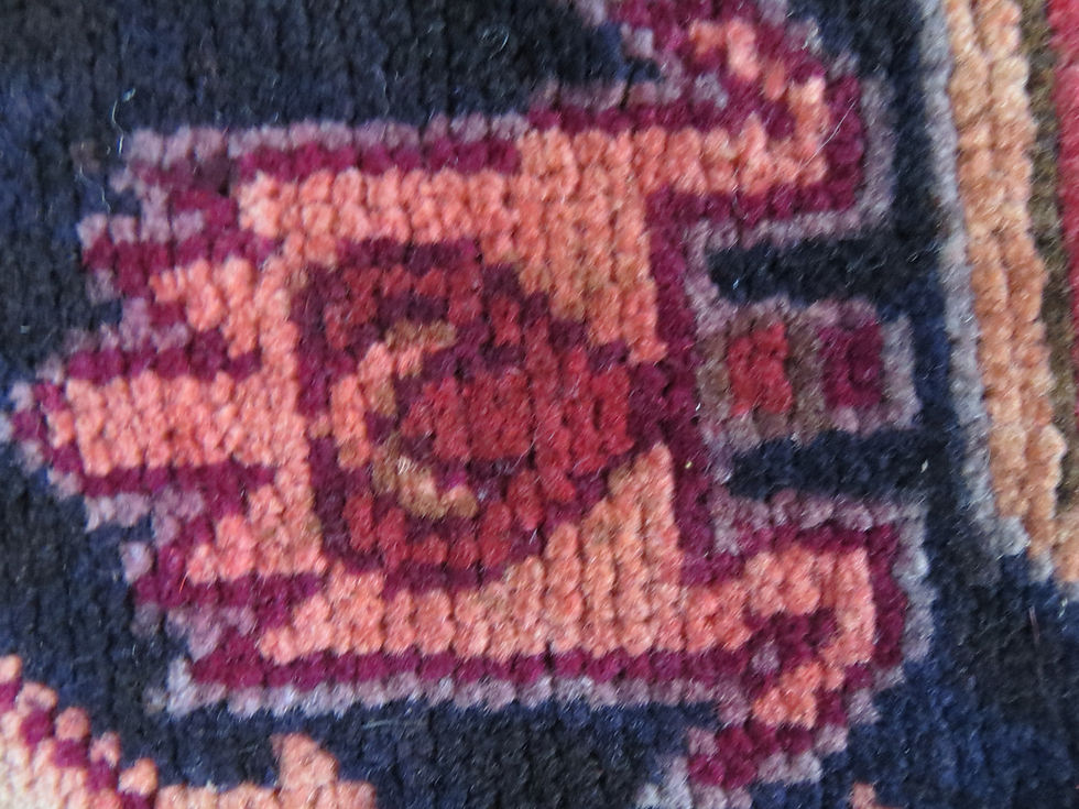 Thumbnail: 4 x 10 Hand Tied Azeri Rug or Runner