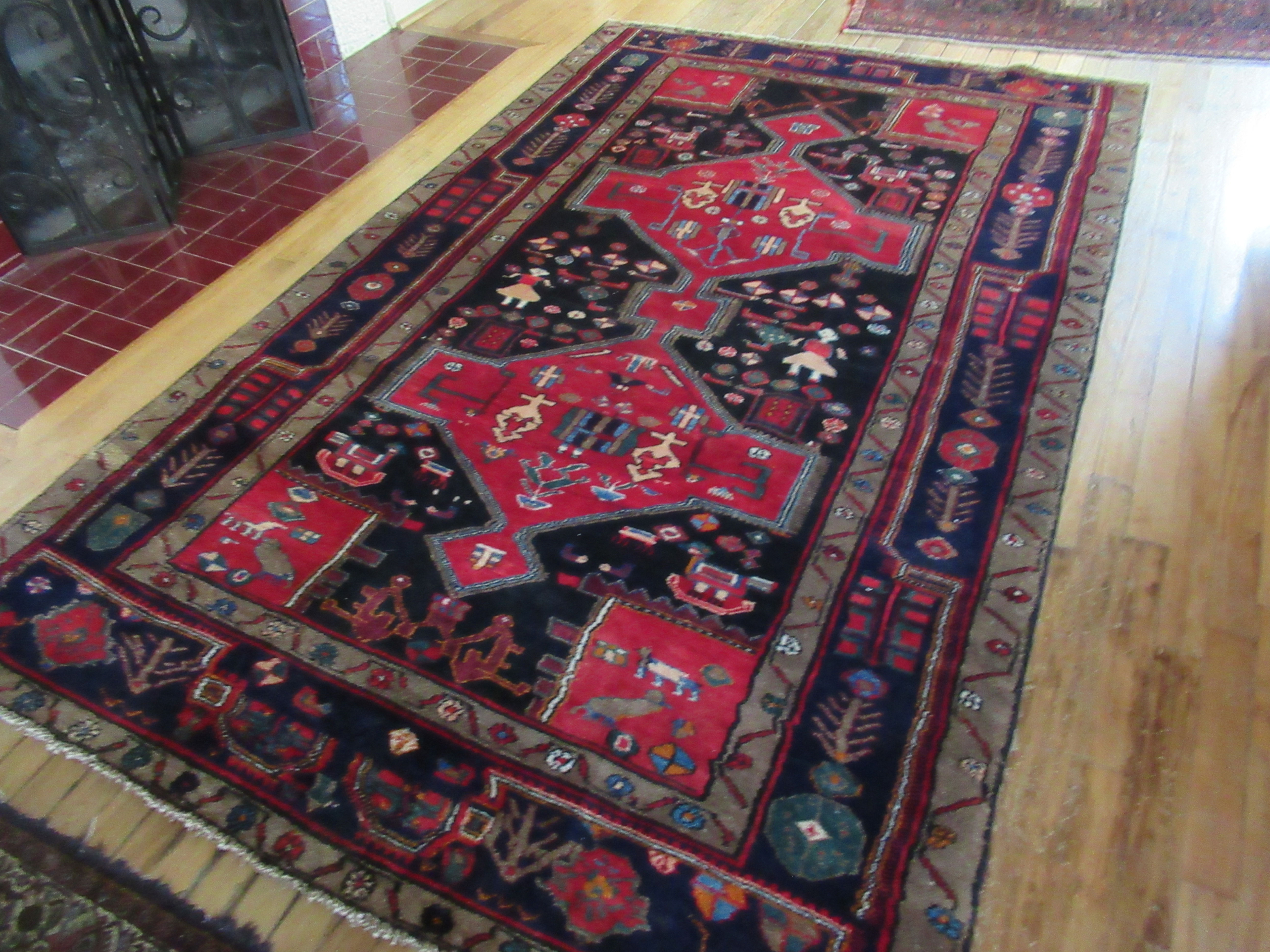 5 x 8 Hand Tied Caucasian Shahsavin Rug