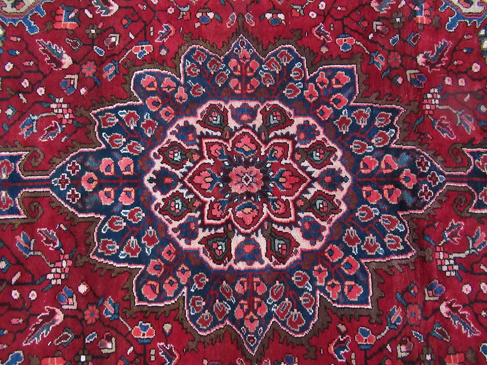 Thumbnail: 5.5 x 9.5 Hand Tied Persian Bakhtiar Rug