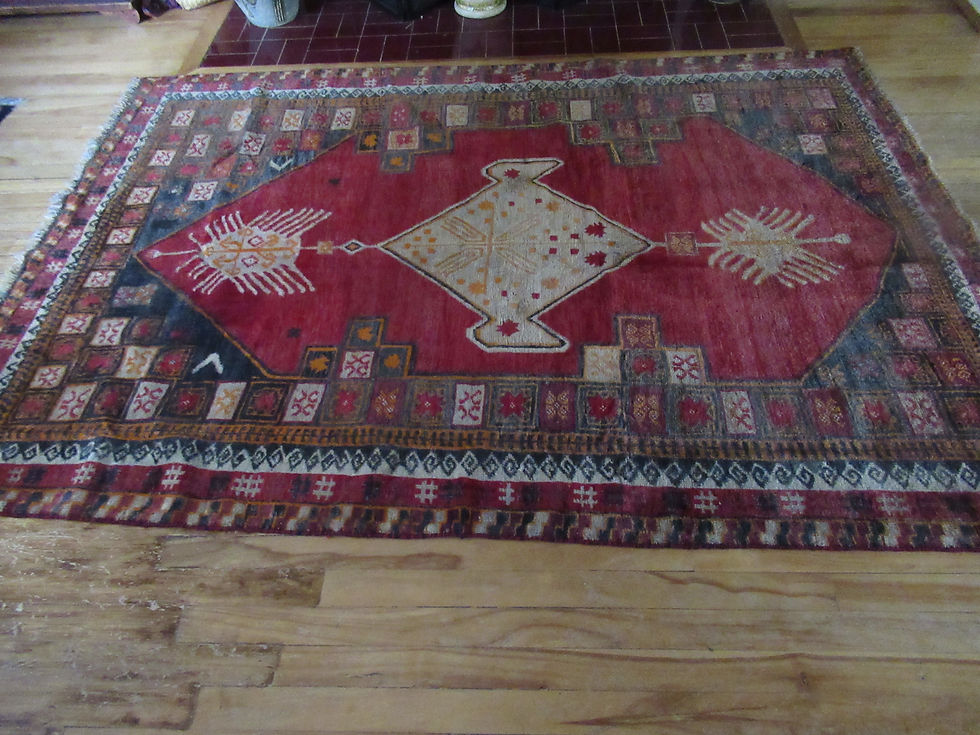 Thumbnail: 5 x 7 Hand Tied Afghanistan Tribal Rug