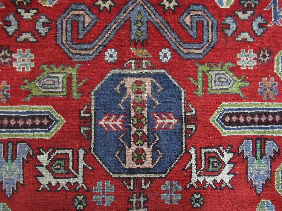 Thumbnail: 4.5 x 7 Hand Tied Caucasian Armenian Rug