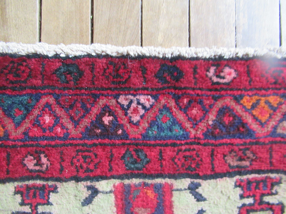 Thumbnail: 3.5 x 9 Hand Tied Caucasian Karabagh Rug